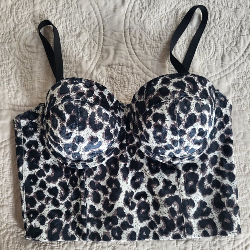 Leopard print bralette
